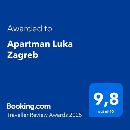 Apartman Luka زغرب المظهر الخارجي الصورة